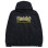Thrasher Flame Hood BLACK/YELLOW