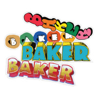 Baker BK Spring 23 ONE Offs Sticker ASSORTED