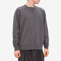 Pop Trading Company Logo Crewneck Sweat CHARCOAL/CRESS GREEN