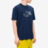 Pop Trading Company PUP Training T-shirt NAVY