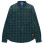 Scotch & Soda Indigo Check Check With Beaded Pocket Detail FIELD GREEN