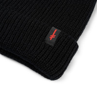 Deathwish Gang Logo Black Cuff Beanie BLACK