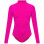 Hurley OAO Solid ZIP Back Surf Suit DRAGONFRUIT