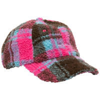 Autumn Sherpa DAD HAT PINK
