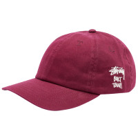 Stussy Built Tough LOW PRO CAP MAROON