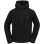Volcom Polar Fleece Hooded 1/2 ZIP BLACK