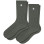 Carhartt WIP Madison Pack Socks PLANT / WHITE + PLANT / WHITE