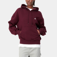 Carhartt WIP W' Hooded Casey Sweatshirt AMARONE / SILVER
