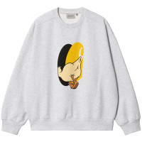 Carhartt WIP Deadkebab Knock Knock Sweatshirt ASH HEATHER