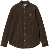 Carhartt WIP L/S Madison Cord Shirt BUCKEYE / WAX
