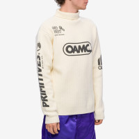 OAMC Moto Rollneck, Knitted ECRU