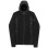 KRAKATAU Kuiper Fleece Hooded Jacket BLACK