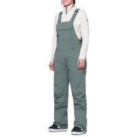 686 W BLACK MAGIC INSULATED BIB CYPRESS GREEN GEO JACQUARD