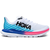 HOKA ONE ONE M Mach 5 White/Scuba Blue