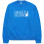 Sporty & Rich Fitness Motion Crewneck Royal Blue/White