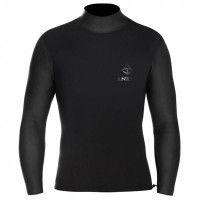 ANKER 2MM Retro Surf Summer Jacket Zipless BLACK