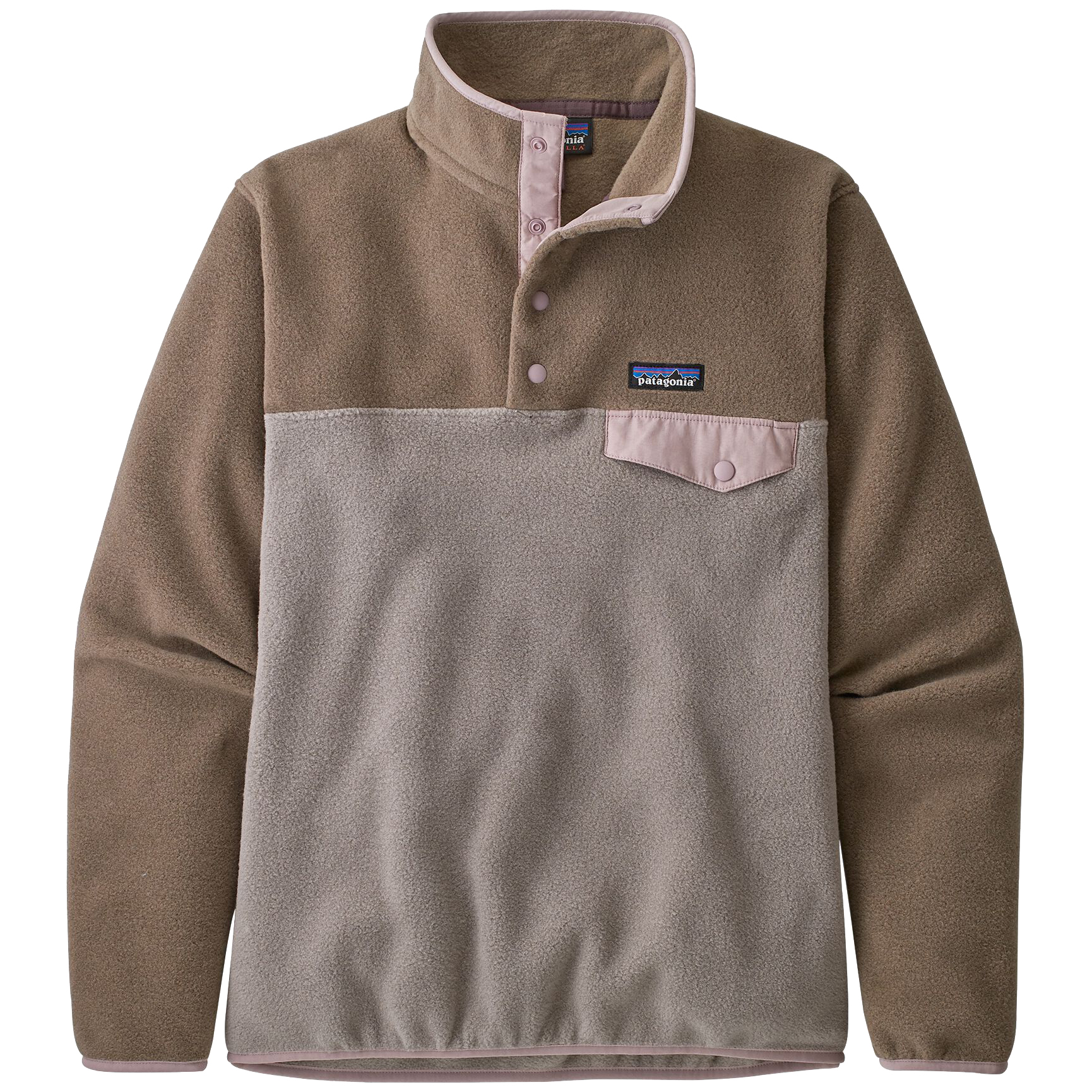 patagonia synchilla snap t pullover oatmeal heather