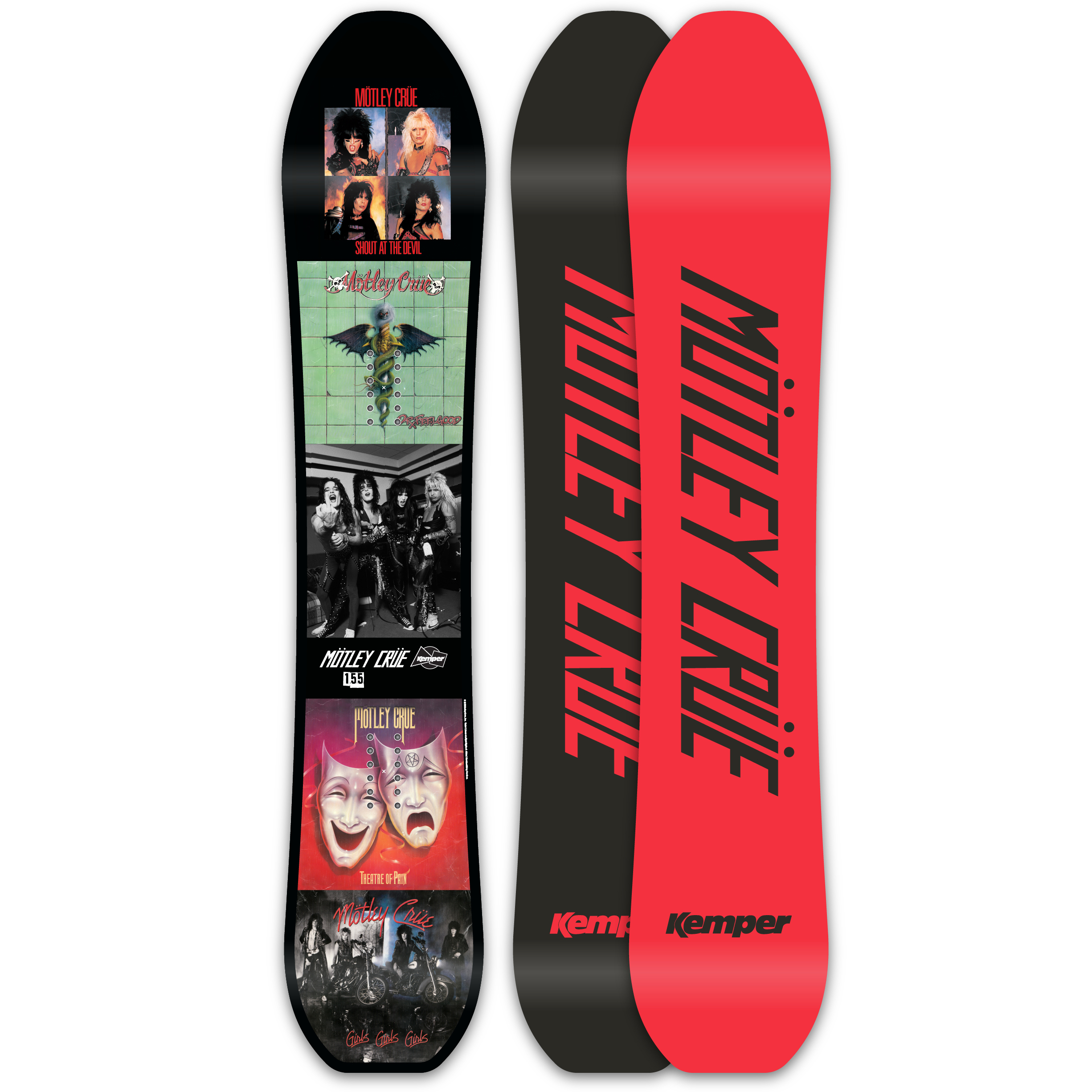 Сноуборд Kemper Freestyle Motley Crue FW23 купить в интернет магазине Траектория цена, отзывы