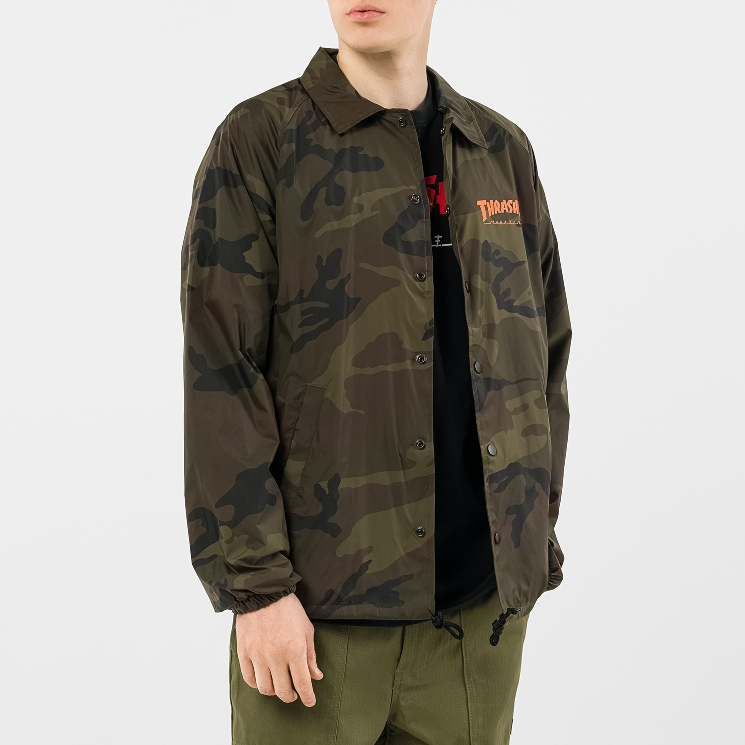 coach camo windbreaker