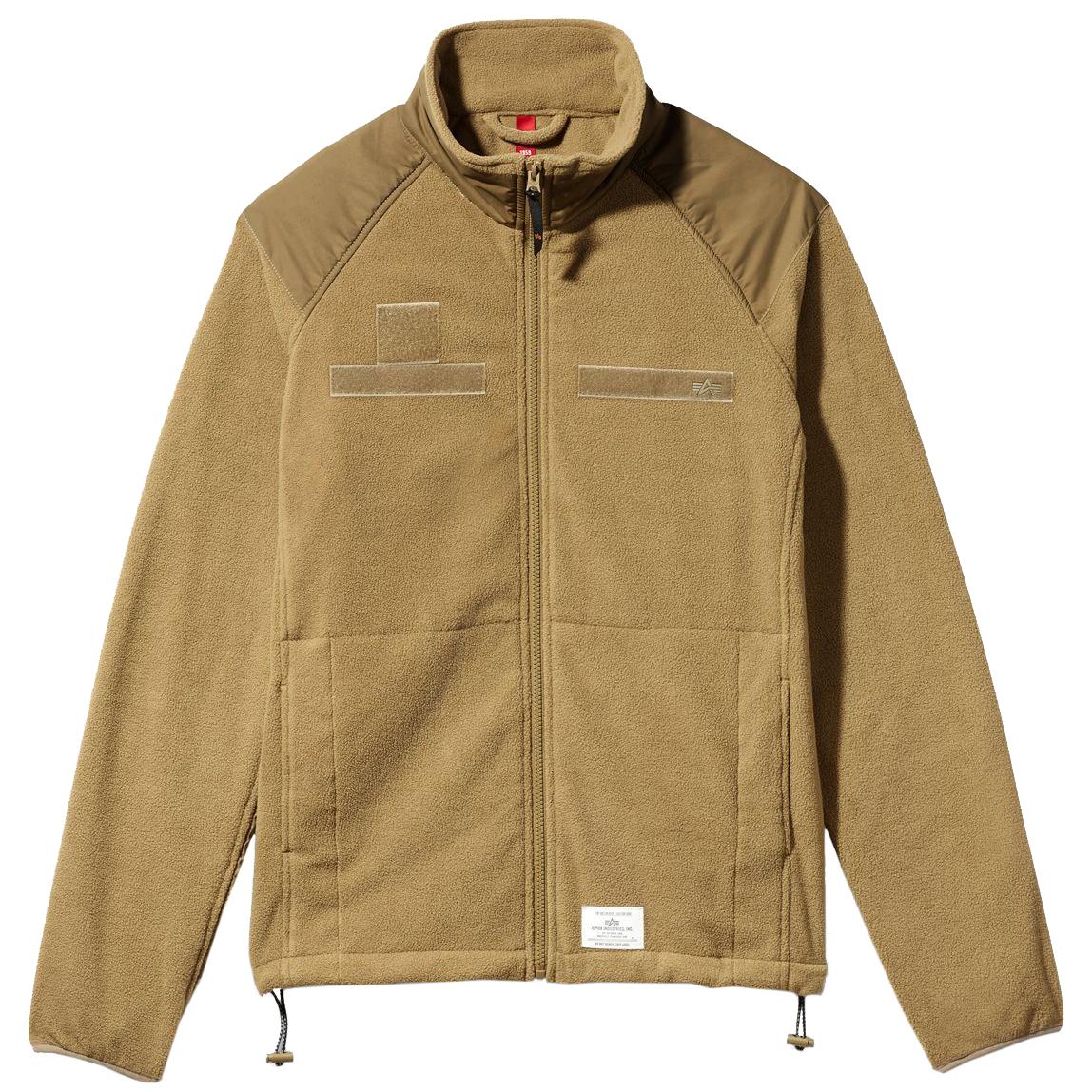 beige fleece sweater