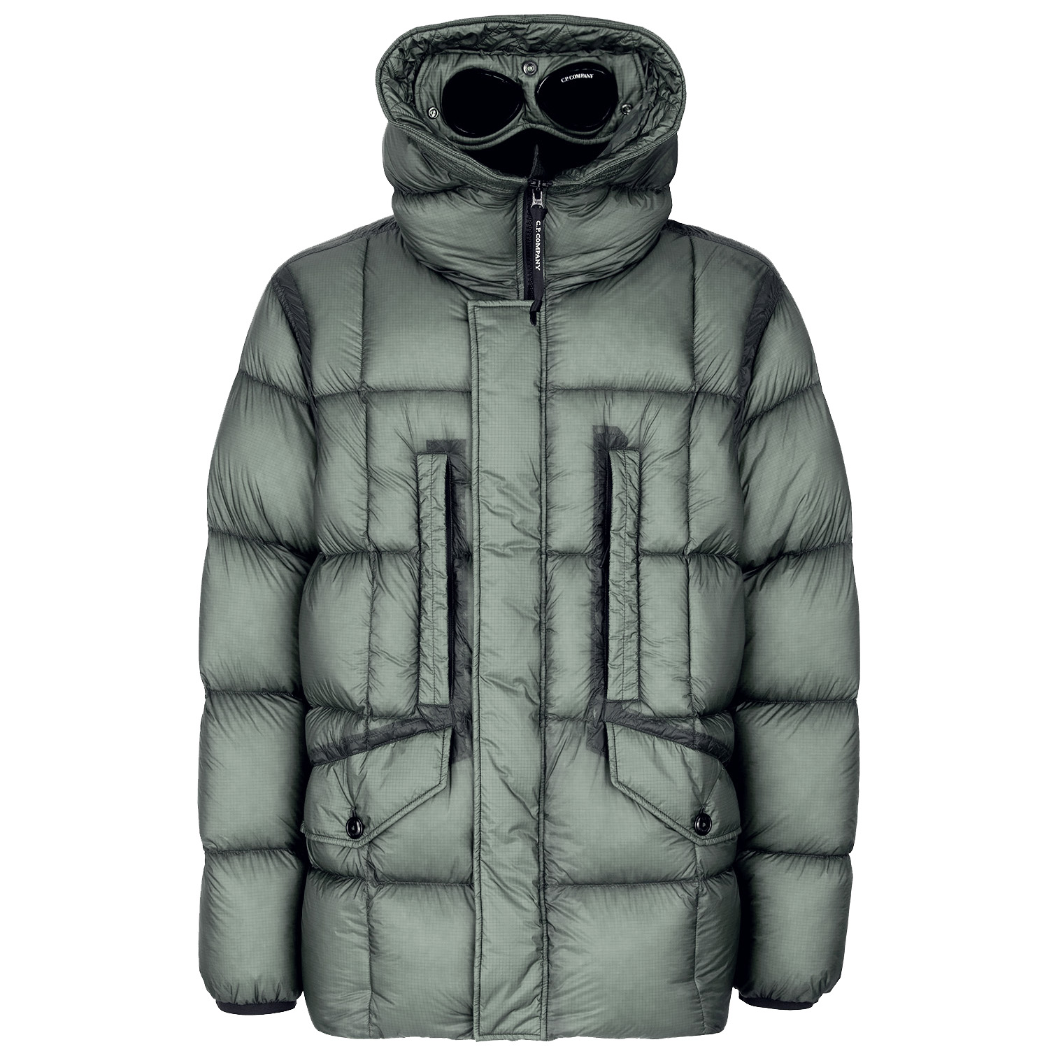 cp company dd shell goggle down jacket