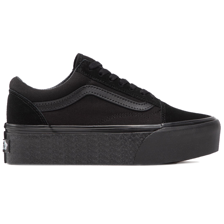 oldschool vans black
