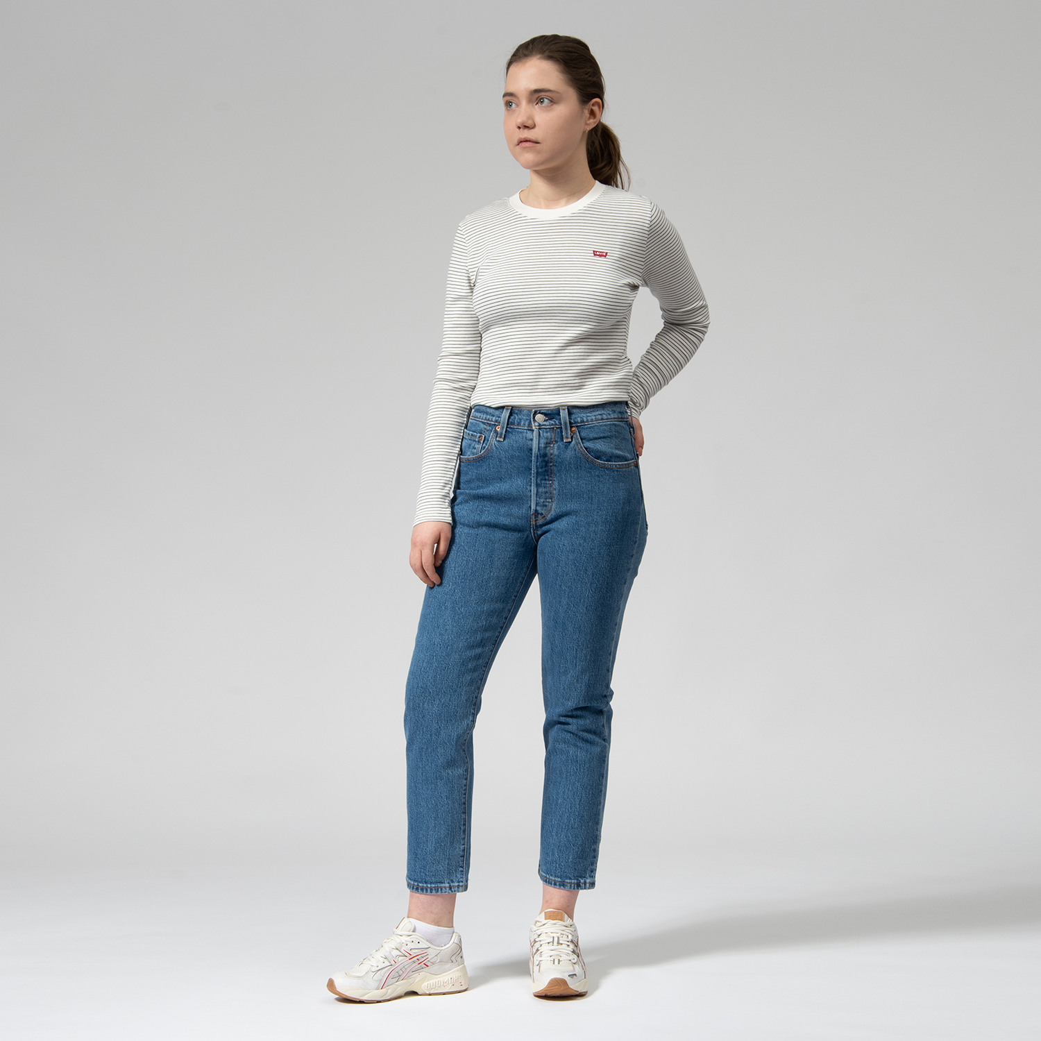 Ribcage straight Ankle Jeans Levis
